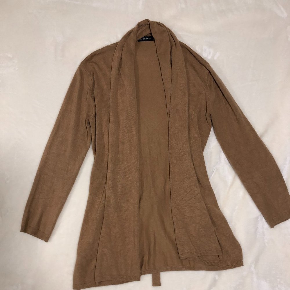 Zara || Beige Knit Sweater - Picture 5 of 8